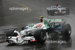 25.05.2008 Monte Carlo, Monaco,  Rubens Barrichello (BRA), Honda Racing F1 Team, RA108 - Formula 1 World Championship, Rd 6, Monaco Grand Prix, Sunday Race
