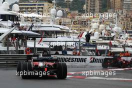 25.05.2008 Monte Carlo, Monaco,  Timo Glock (GER), Toyota F1 Team, TF108 - Formula 1 World Championship, Rd 6, Monaco Grand Prix, Sunday Race