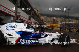 24.05.2008 Monte Carlo, Monaco,  Nick Heidfeld (GER), BMW Sauber F1 Team, F1.08 - Formula 1 World Championship, Rd 6, Monaco Grand Prix, Saturday Practice