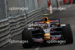 24.05.2008 Monte Carlo, Monaco,  Mark Webber (AUS), Red Bull Racing, RB4 - Formula 1 World Championship, Rd 6, Monaco Grand Prix, Saturday Practice