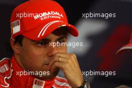 24.05.2008 Monte Carlo, Monaco,  Felipe Massa (BRA), Scuderia Ferrari - Formula 1 World Championship, Rd 6, Monaco Grand Prix, Saturday Press Conference