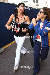 24.05.2008 Monte Carlo, Monaco,  Elisabetta Gregoraci (ITA), Wife of Flavio Briatore (ITA) - Formula 1 World Championship, Rd 6, Monaco Grand Prix, Saturday Qualifying