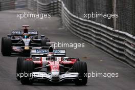 24.05.2008 Monte Carlo, Monaco,  Jarno Trulli (ITA), Toyota F1 Team  - Formula 1 World Championship, Rd 6, Monaco Grand Prix, Saturday Practice