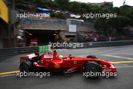 24.05.2008 Monte Carlo, Monaco,  Felipe Massa (BRA), Scuderia Ferrari, F2008 - Formula 1 World Championship, Rd 6, Monaco Grand Prix, Saturday Qualifying