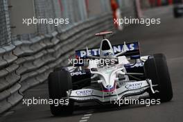 24.05.2008 Monte Carlo, Monaco,  Nick Heidfeld (GER), BMW Sauber F1 Team, F1.08 - Formula 1 World Championship, Rd 6, Monaco Grand Prix, Saturday Practice