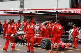 24.05.2008 Monte Carlo, Monaco,  Kimi Raikkonen (FIN), Räikkönen, Scuderia Ferrari - Formula 1 World Championship, Rd 6, Monaco Grand Prix, Saturday Practice