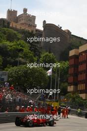 24.05.2008 Monte Carlo, Monaco,  Kimi Raikkonen (FIN), Räikkönen, Scuderia Ferrari, F2008 - Formula 1 World Championship, Rd 6, Monaco Grand Prix, Saturday Qualifying