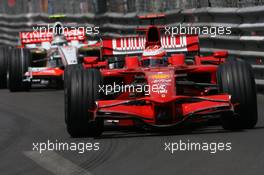 24.05.2008 Monte Carlo, Monaco,  Kimi Raikkonen (FIN), Räikkönen, Scuderia Ferrari  - Formula 1 World Championship, Rd 6, Monaco Grand Prix, Saturday Qualifying