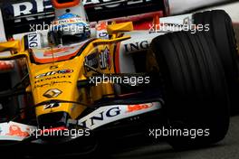 24.05.2008 Monte Carlo, Monaco,  Fernando Alonso (ESP), Renault F1 Team, R28 - Formula 1 World Championship, Rd 6, Monaco Grand Prix, Saturday Qualifying