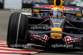 24.05.2008 Monte Carlo, Monaco,  Mark Webber (AUS), Red Bull Racing, RB4 - Formula 1 World Championship, Rd 6, Monaco Grand Prix, Saturday Qualifying