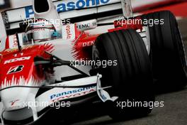 24.05.2008 Monte Carlo, Monaco,  Jarno Trulli (ITA), Toyota Racing, TF108 - Formula 1 World Championship, Rd 6, Monaco Grand Prix, Saturday Qualifying