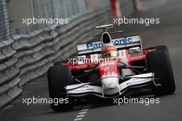 24.05.2008 Monte Carlo, Monaco,  Timo Glock (GER), Toyota F1 Team, TF108 - Formula 1 World Championship, Rd 6, Monaco Grand Prix, Saturday Practice