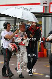 24.05.2008 Monte Carlo, Monaco,  Heikki Kovalainen (FIN), McLaren Mercedes - Formula 1 World Championship, Rd 6, Monaco Grand Prix, Saturday Practice