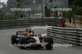 24.05.2008 Monte Carlo, Monaco,  David Coulthard (GBR), Red Bull Racing, RB4 - Formula 1 World Championship, Rd 6, Monaco Grand Prix, Saturday Practice