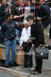24.05.2008 Monte Carlo, Monaco,  Bernie Ecclestone (GBR), President and CEO of Formula One Management - Formula 1 World Championship, Rd 6, Monaco Grand Prix, Saturday