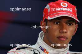 24.05.2008 Monte Carlo, Monaco,  Lewis Hamilton (GBR), McLaren Mercedes - Formula 1 World Championship, Rd 6, Monaco Grand Prix, Saturday Press Conference