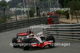 24.05.2008 Monte Carlo, Monaco,  Lewis Hamilton (GBR), McLaren Mercedes, MP4-23 - Formula 1 World Championship, Rd 6, Monaco Grand Prix, Saturday Practice