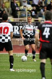 20.05.2008 Monte Carlo, Monaco,  Michael Schumacher (GER), Test Driver, Scuderia Ferrari -  Star Team vs Nazionale Piloti, Charity Football Match, Monaco, Stade Louis II, Monaco