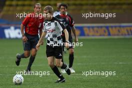 20.05.2008 Monte Carlo, Monaco,  Sebastian Vettel (GER), Scuderia Toro Rosso -  Star Team vs Nazionale Piloti, Charity Football Match, Monaco, Stade Louis II, Monaco