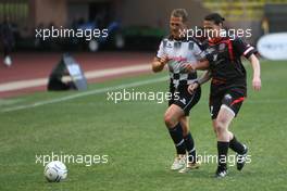 20.05.2008 Monte Carlo, Monaco,  Michael Schumacher (GER), Test Driver, Scuderia Ferrari -  Star Team vs Nazionale Piloti, Charity Football Match, Monaco, Stade Louis II, Monaco