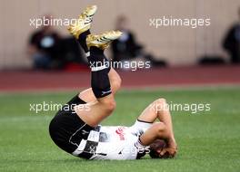 20.05.2008 Monte Carlo, Monaco,  Michael Schumacher (GER), Test Driver, Scuderia Ferrari -  Star Team vs Nazionale Piloti, Charity Football Match, Monaco, Stade Louis II, Monaco