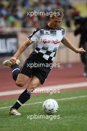 20.05.2008 Monte Carlo, Monaco,  Michael Schumacher (GER), Test Driver, Scuderia Ferrari -  Star Team vs Nazionale Piloti, Charity Football Match, Monaco, Stade Louis II, Monaco