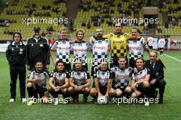 20.05.2008 Monte Carlo, Monaco,  The group photo -  Star Team vs Nazionale Piloti, Charity Football Match, Monaco, Stade Louis II, Monaco