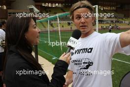 20.05.2008 Monte Carlo, Monaco,  Nico Rosberg (GER), WilliamsF1 Team -  Star Team vs Nazionale Piloti, Charity Football Match, Monaco, Stade Louis II, Monaco