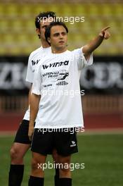 20.05.2008 Monte Carlo, Monaco,  Felipe Massa (BRA), Scuderia Ferrari -  Star Team vs Nazionale Piloti, Charity Football Match, Monaco, Stade Louis II, Monaco