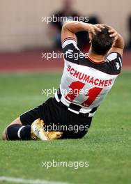 20.05.2008 Monte Carlo, Monaco,  Michael Schumacher (GER), Test Driver, Scuderia Ferrari -  Star Team vs Nazionale Piloti, Charity Football Match, Monaco, Stade Louis II, Monaco