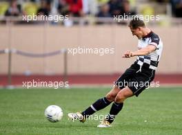 20.05.2008 Monte Carlo, Monaco,  Michael Schumacher (GER), Test Driver, Scuderia Ferrari -  Star Team vs Nazionale Piloti, Charity Football Match, Monaco, Stade Louis II, Monaco