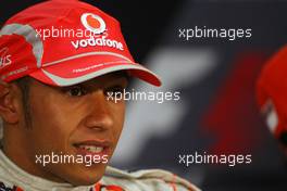 25.05.2008 Monte Carlo, Monaco,  1st, Lewis Hamilton (GBR), McLaren Mercedes - Formula 1 World Championship, Rd 6, Monaco Grand Prix, Sunday Press Conference