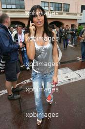 25.05.2008 Monte Carlo, Monaco,  Elisabetta Gregoraci (ITA), Wife of Flavio Briatore (ITA) - Formula 1 World Championship, Rd 6, Monaco Grand Prix, Sunday