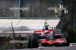 22.05.2008 Monte Carlo, Monaco,  Heikki Kovalainen (FIN), McLaren Mercedes  - Formula 1 World Championship, Rd 6, Monaco Grand Prix, Thursday Practice