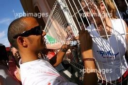 22.05.2008 Monte Carlo, Monaco,  Lewis Hamilton (GBR), McLaren Mercedes  - Formula 1 World Championship, Rd 6, Monaco Grand Prix, Thursday