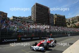 22.05.2008 Monte Carlo, Monaco,  Jarno Trulli (ITA), Toyota Racing, TF108 - Formula 1 World Championship, Rd 6, Monaco Grand Prix, Thursday Practice