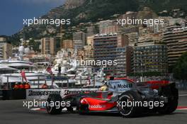 22.05.2008 Monte Carlo, Monaco,  Lewis Hamilton (GBR), McLaren Mercedes, MP4-23 - Formula 1 World Championship, Rd 6, Monaco Grand Prix, Thursday Practice