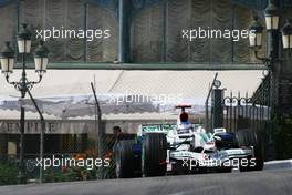22.05.2008 Monte Carlo, Monaco,  Jenson Button (GBR), Honda Racing F1 Team  - Formula 1 World Championship, Rd 6, Monaco Grand Prix, Thursday Practice