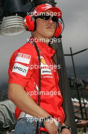 22.05.2008 Monte Carlo, Monaco,  Michael Schumacher (GER), Test Driver & Advisor, Scuderia Ferrari - Formula 1 World Championship, Rd 6, Monaco Grand Prix, Thursday Practice