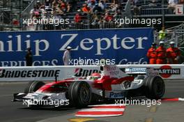 22.05.2008 Monte Carlo, Monaco,  Timo Glock (GER), Toyota F1 Team, TF108 - Formula 1 World Championship, Rd 6, Monaco Grand Prix, Thursday Practice