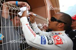 22.05.2008 Monte Carlo, Monaco,  Lewis Hamilton (GBR), McLaren Mercedes - Formula 1 World Championship, Rd 6, Monaco Grand Prix, Thursday