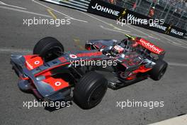 22.05.2008 Monte Carlo, Monaco,  Heikki Kovalainen (FIN), McLaren Mercedes, MP4-23 - Formula 1 World Championship, Rd 6, Monaco Grand Prix, Thursday Practice