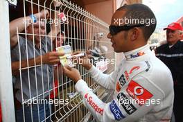 22.05.2008 Monte Carlo, Monaco,  Lewis Hamilton (GBR), McLaren Mercedes - Formula 1 World Championship, Rd 6, Monaco Grand Prix, Thursday