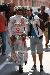 22.05.2008 Monte Carlo, Monaco,  Lewis Hamilton (GBR), McLaren Mercedes - Formula 1 World Championship, Rd 6, Monaco Grand Prix, Thursday