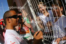 22.05.2008 Monte Carlo, Monaco,  Lewis Hamilton (GBR), McLaren Mercedes  - Formula 1 World Championship, Rd 6, Monaco Grand Prix, Thursday