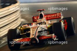22.05.2008 Monte Carlo, Monaco,  Adrian Sutil (GER), Force India F1 Team, VJM-01 - Formula 1 World Championship, Rd 6, Monaco Grand Prix, Thursday Practice