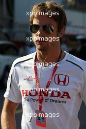 22.05.2008 Monte Carlo, Monaco,  Jenson Button (GBR), Honda Racing F1 Team - Formula 1 World Championship, Rd 6, Monaco Grand Prix, Thursday