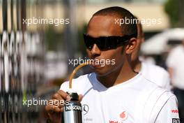 22.05.2008 Monte Carlo, Monaco,  Lewis Hamilton (GBR), McLaren Mercedes  - Formula 1 World Championship, Rd 6, Monaco Grand Prix, Thursday