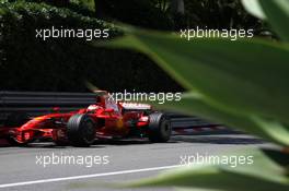 22.05.2008 Monte Carlo, Monaco,  Kimi Raikkonen (FIN), Räikkönen, Scuderia Ferrari - Formula 1 World Championship, Rd 6, Monaco Grand Prix, Thursday Practice