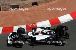 22.05.2008 Monte Carlo, Monaco,  Kazuki Nakajima (JPN), Williams F1 Team - Formula 1 World Championship, Rd 6, Monaco Grand Prix, Thursday Practice